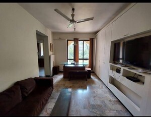 Living Room in 1 BHK Apartment at Hiranandani Estate Carrara, Ghodbunder Road – for Rent