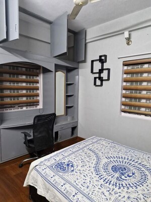 Bedroom in 2 BHK Apartment at Bhanu Paradise, Kalyan Nagar – for Rent