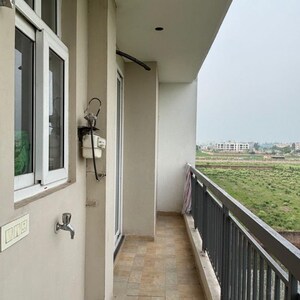 Balcony in 3 BHK Apartment at Maxxus Elanza, Nagla Road – for Rent