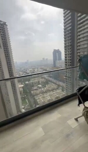 Balcony in 2 BHK Apartment at M3M Heights, Sector 65 – for Rent