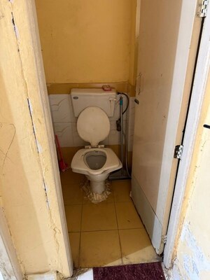 Bathroom in 1 BHK Apartment at Sector 11 Kopar Khairane – for Rent