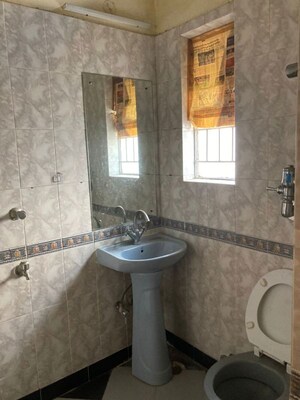 Bathroom in 2.5 BHK Apartment at Vasant Kunj – for Rent