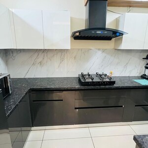 Kitchen in 3 BHK Apartment at Allwin El Spazia, Nagla Road – for Rent