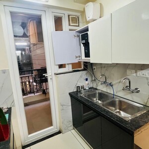 Kitchen in 3 BHK Apartment at Allwin El Spazia, Nagla Road – for Rent