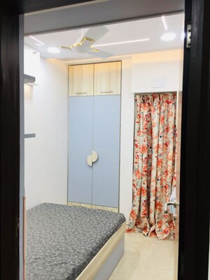 Bedroom in 1.5 BHK Apartment at Dosti West County, Balkum Pada – for Rent