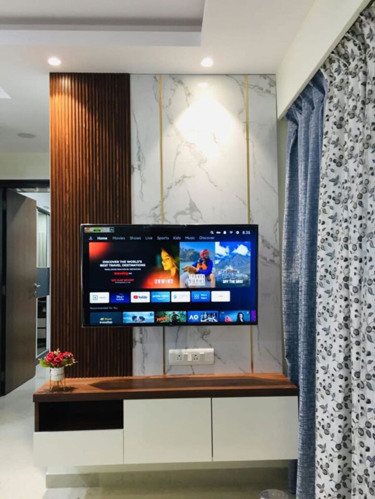Bedroom, dosti-west-county 1.5 Bedroom 550 Sq.Ft. Apartment In Balkum Pada Thane 10180615
