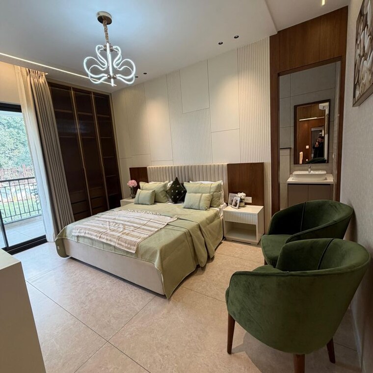 Living Room, stellar-heights 3 Bedroom 1915 Sq.Ft. Apartment In Kishanpura Zirakpur 10180912