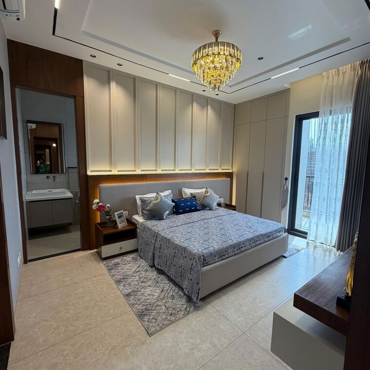 Bedroom, stellar-heights 3 Bedroom 1915 Sq.Ft. Apartment In Kishanpura Zirakpur 10180912