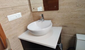 Bathroom in 1 BHK Builder Floor at Kohli One Malibu Town, Sector 47 – for Rent