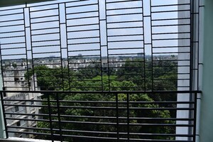 Balcony in 3 BHK Apartment at Rajwada Springfield, Narendrapur – for Sale