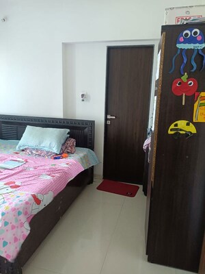 Bedroom in 3 BHK Apartment at Vasant Valley Ivy Tower, Malad East – for Rent