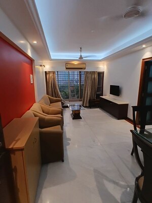 Living Room in 3 BHK Apartment at Lokhandwala Whispering Palms, Kandivali East – for Rent