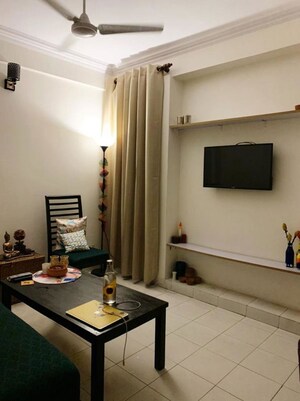 Living Room in 1 BHK Apartment at Vasant Kunj – for Rent