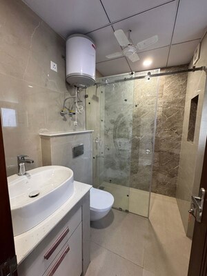 Bathroom in 3 BHK Builder Floor at Shivalik Colony – for Sale