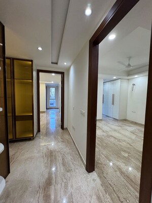 Building Lobby in 3 BHK Builder Floor at Shivalik Colony – for Sale