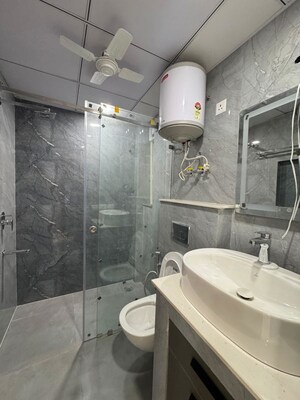 Bathroom in 3 BHK Builder Floor at Shivalik Colony – for Sale