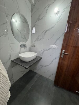 Bathroom in 1 RK Builder Floor at Kohli One Malibu Town, Sector 47 – for Rent