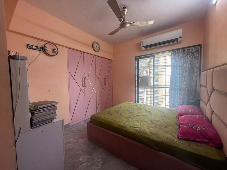 Bedroom, runwal-pearl 3 Bedroom 970 Sq.Ft. Apartment In Manpada Thane 10181390
