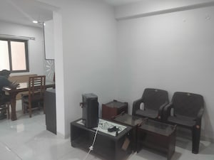 Living Room in 1 BHK Builder Floor at Paryavaran Complex – for Rent