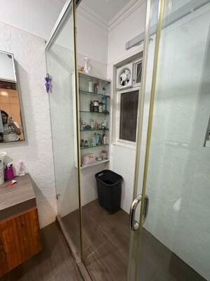 Building Lobby in 3 BHK Builder Floor at Sarvapriya Vihar – for Sale