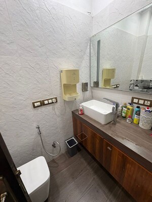 Attached Bathroom in 3 BHK Builder Floor at Sarvapriya Vihar – for Sale