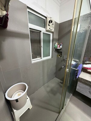 Bathroom in 3 BHK Builder Floor at Sarvapriya Vihar – for Sale