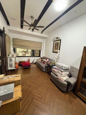 Living Room in 3 BHK Builder Floor at Sarvapriya Vihar – for Sale