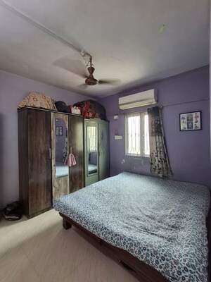 Bedroom in 2 BHK Apartment at Rajashree Deep CHS, Kolbad – for Sale