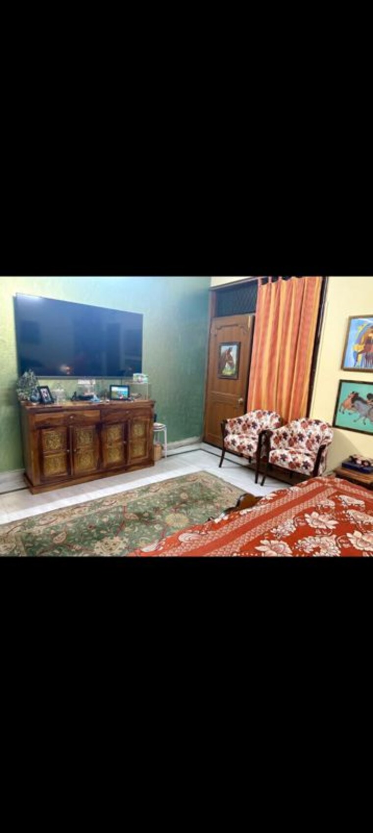 Bedroom, kailash colony 3 Bedroom 160 Sq.Yd. Builder Floor In Kailash Colony Delhi 10181483