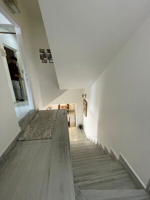 Staircase in 3 BHK Apartment at Grace Dieu Bungalows, Powai – for Rent