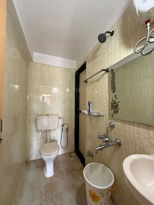 Bathroom in 3 BHK Builder Floor at Sector 43 – for Rent