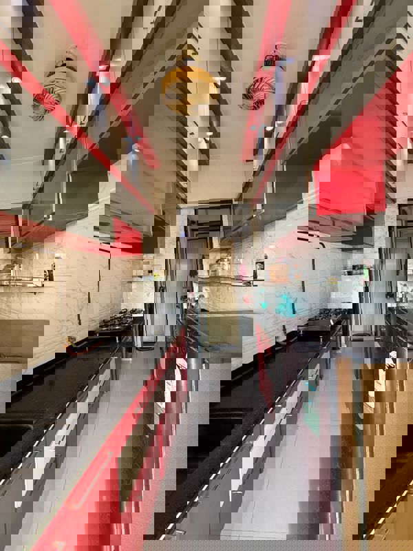 Kitchen in 3 BHK Builder Floor at Sector 43 – for Rent