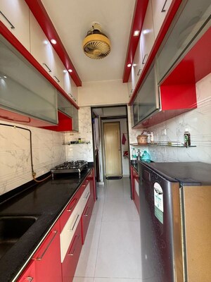 Kitchen in 3 BHK Builder Floor at Sector 43 – for Rent