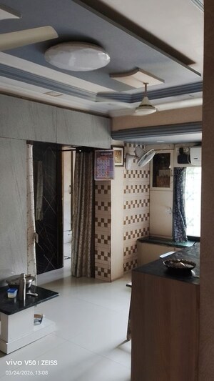 Living Room in 2 BHK Apartment at Ashive Apartments, Kopar Khairane – for Rent