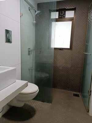 Bathroom in 3 BHK Apartment at Fairmont Bandra, Bandra West – for Rent