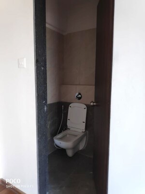 Bathroom in 1 BHK Apartment at Sethia Kalpavruksh Heights, Kandivali West – for Rent