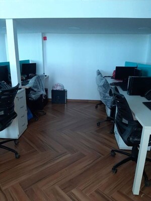 Floor Plan in  Office Space at DLH Park, Malad West – for Rent