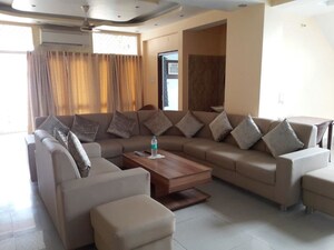 Living Room in 4 BHK Apartment at West Bengal Housing Eastern High, Rajarhat – for Rent