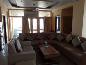Living Room in 4 BHK Apartment at West Bengal Housing Eastern High, Rajarhat – for Rent