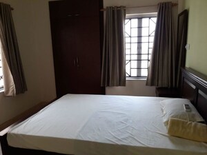 Bedroom in 4 BHK Apartment at West Bengal Housing Eastern High, Rajarhat – for Rent