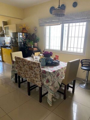 Dining area in 2 BHK Apartment at DS & Jacks Needs 3 Project 100, Haralur Road – for Rent