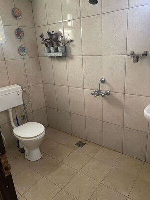 Bathroom in 2 BHK Apartment at DS & Jacks Needs 3 Project 100, Haralur Road – for Rent