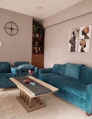 Living Room in 2 BHK Apartment at City Park Powai, Powai – for Rent