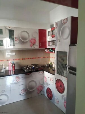 Kitchen in 2 BHK Apartment at Gulmohar Parkview, Kharadi – for Rent