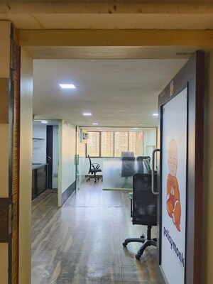 Floor Plan in  Office Space at Ijmima Complex, Malad West – for Rent