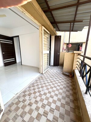 Balcony in 1 BHK Apartment at Kesar Tree Town, Moshi – for Sale