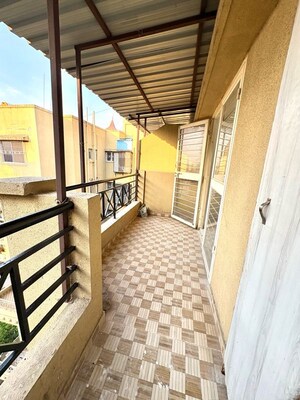 Balcony in 1 BHK Apartment at Kesar Tree Town, Moshi – for Sale