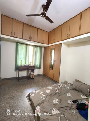 Bedroom in 2 BHK Independent House at The Nest Apartment HSR Layout, Hsr Layout – for Rent