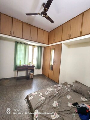 Bedroom in 2 BHK Independent House at The Nest Apartment HSR Layout, Hsr Layout – for Rent