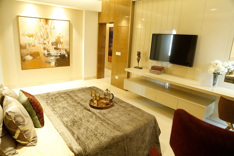 Bedroom, puri-aanandvilas 3 Bedroom 1940 Sq.Ft. Apartment In Sector 81 Faridabad 10181860